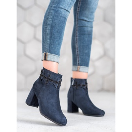 Kylie Suede Navy Blue Boots 1 Kylie Suede Navy Blue Boots 1