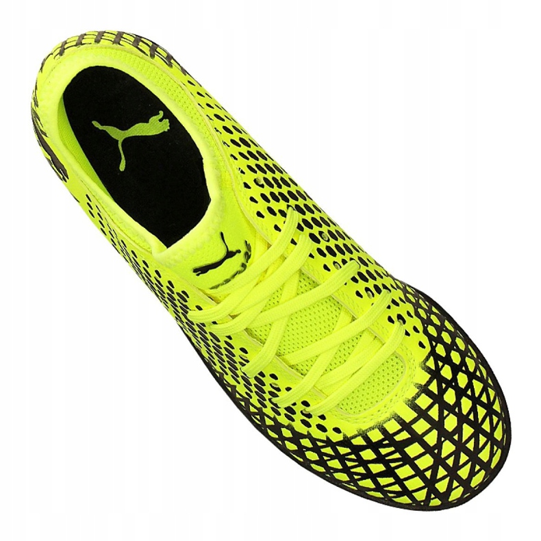 Football boots Puma Future 4.4 Tt Jr 105699-03 yellow yellow 2