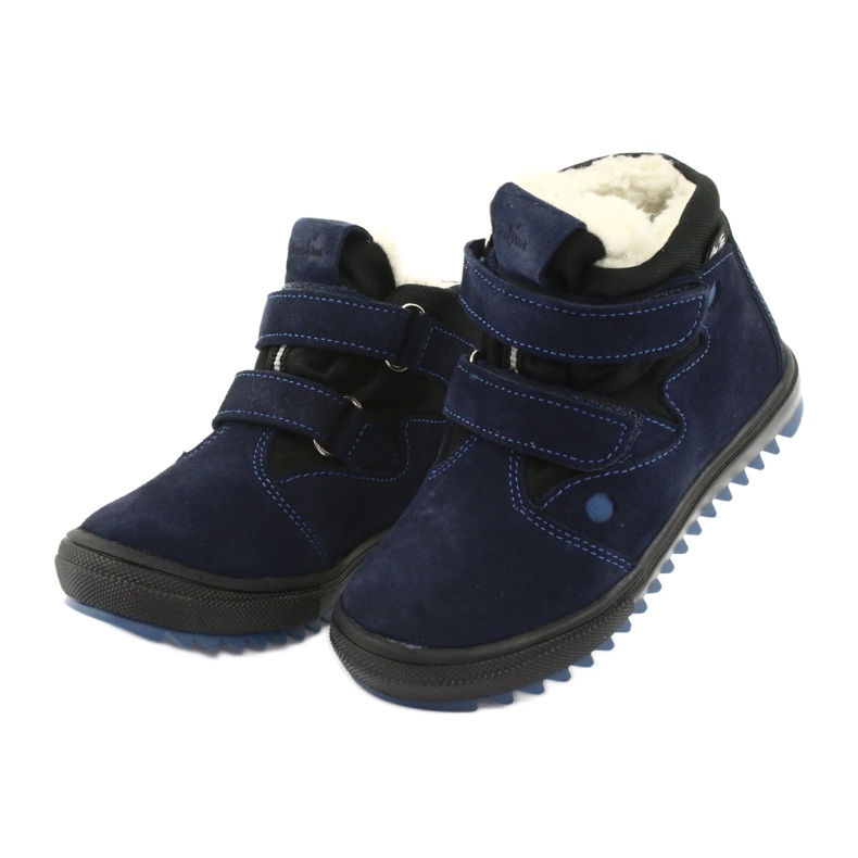 Ren But Boots with a 3346 velcro membrane navy blue blue 3