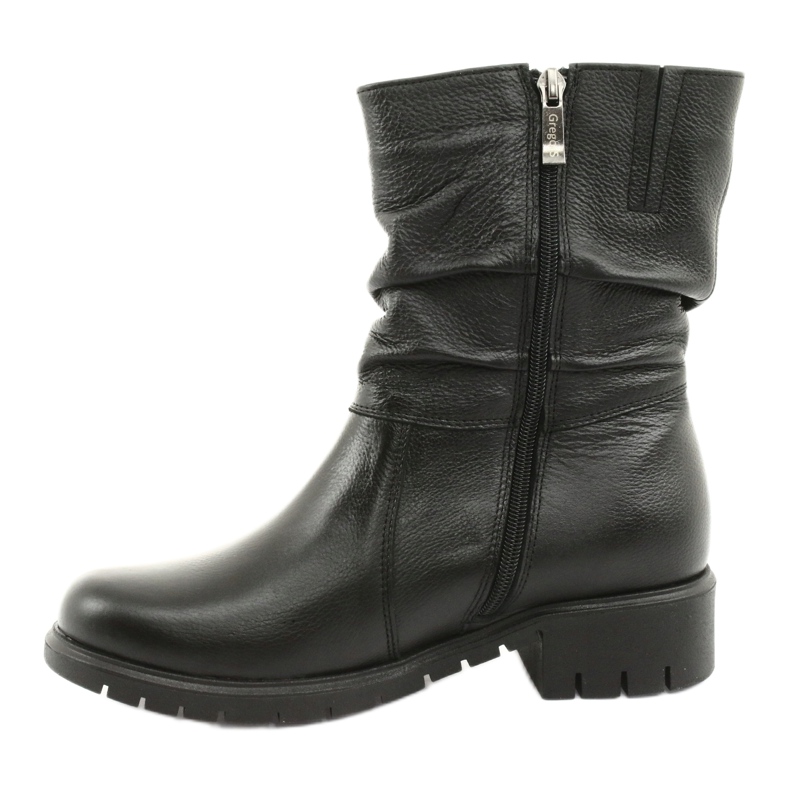Gregors Boots with fur 793 black 2