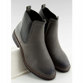 Gray Chelsea boots for women 6768-PA Gray grey 2