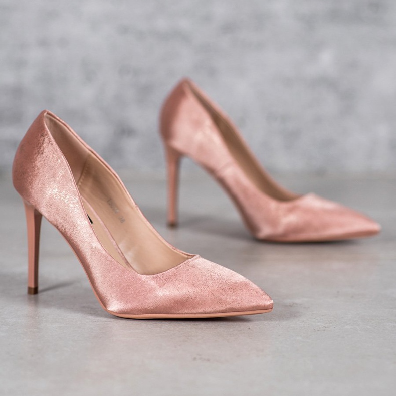 SHELOVET Satin pins pink 1 SHELOVET Satin pins pink 1