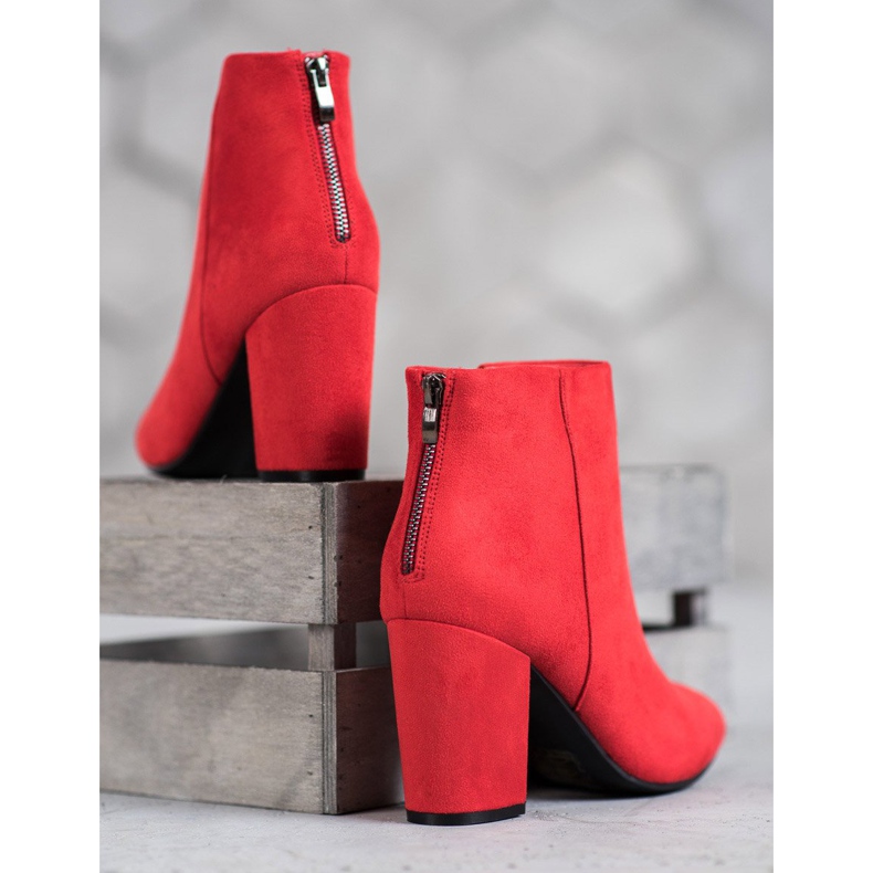 Sexy VINCEZA boots red 1