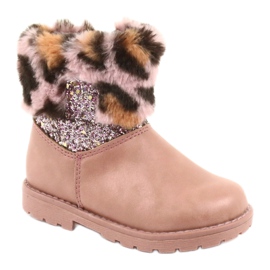 American Club Girls in leopard print gc45 pink leopard print 1