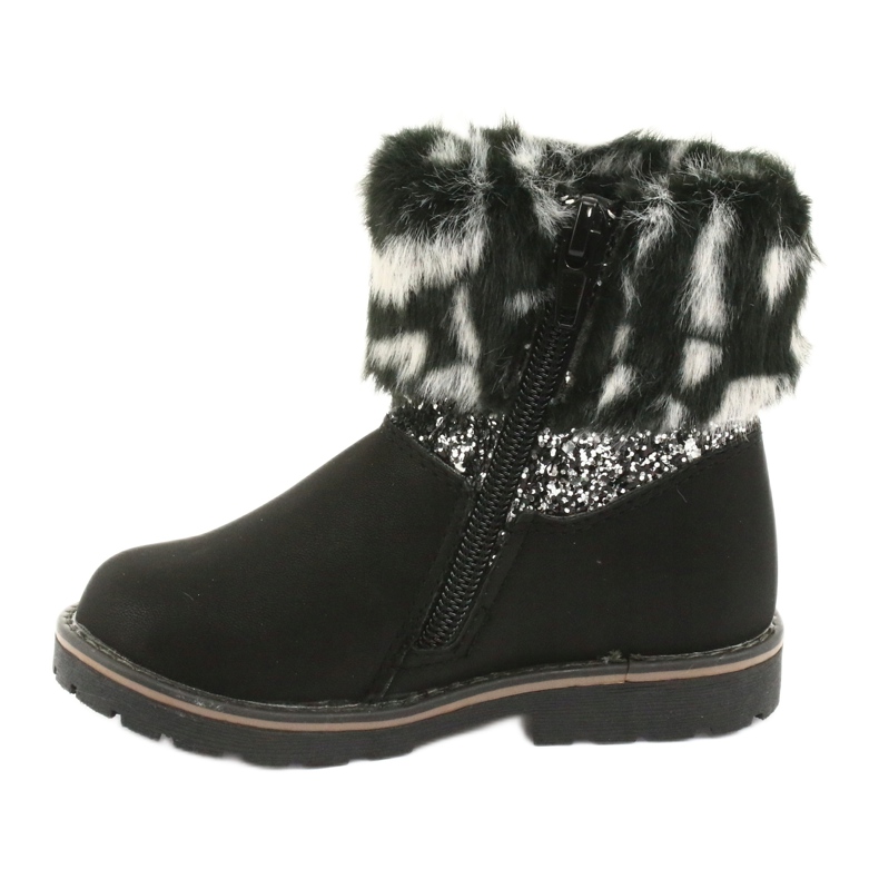 American Club Black American GC45 girls boots grey 2 American Club Black American GC45 girls boots grey 2