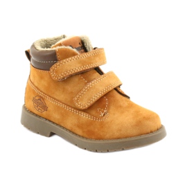 Timber boots with Velcro American Club GC43 camel brown 1