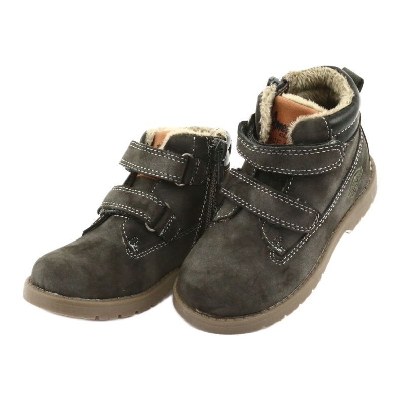 Timberki Boots with Velcro American Club GC43 grey 3