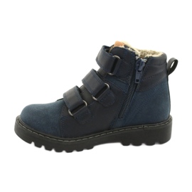 Timberki Boots with Velcro American Club GC40 navy blue 2