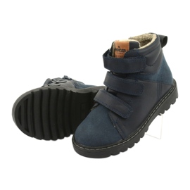 Timberki Boots with Velcro American Club GC40 navy blue 5