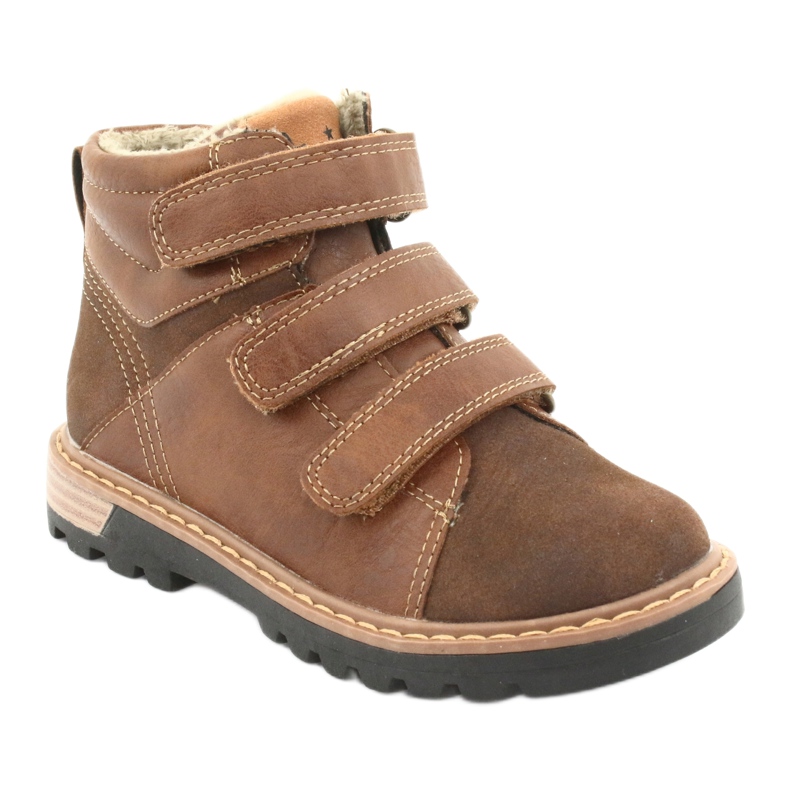 Timberki Boots with velcro American Club GC40 brown 1