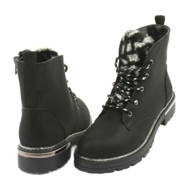 American Club Black boots boots GC33 black 4