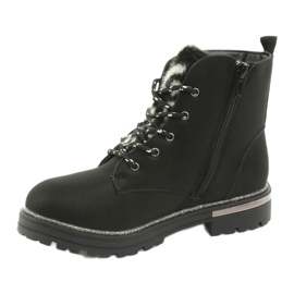 American Club Black boots boots GC33 black 2