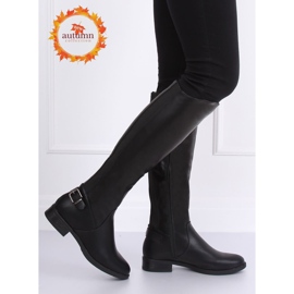 Black boots, black boots B-321 Black 1 Black boots, black boots B-321 Black 1