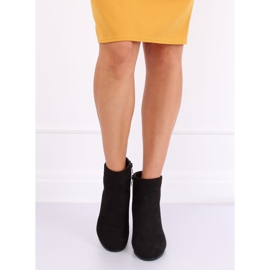 Black high-heeled boots G-7656 Black 1