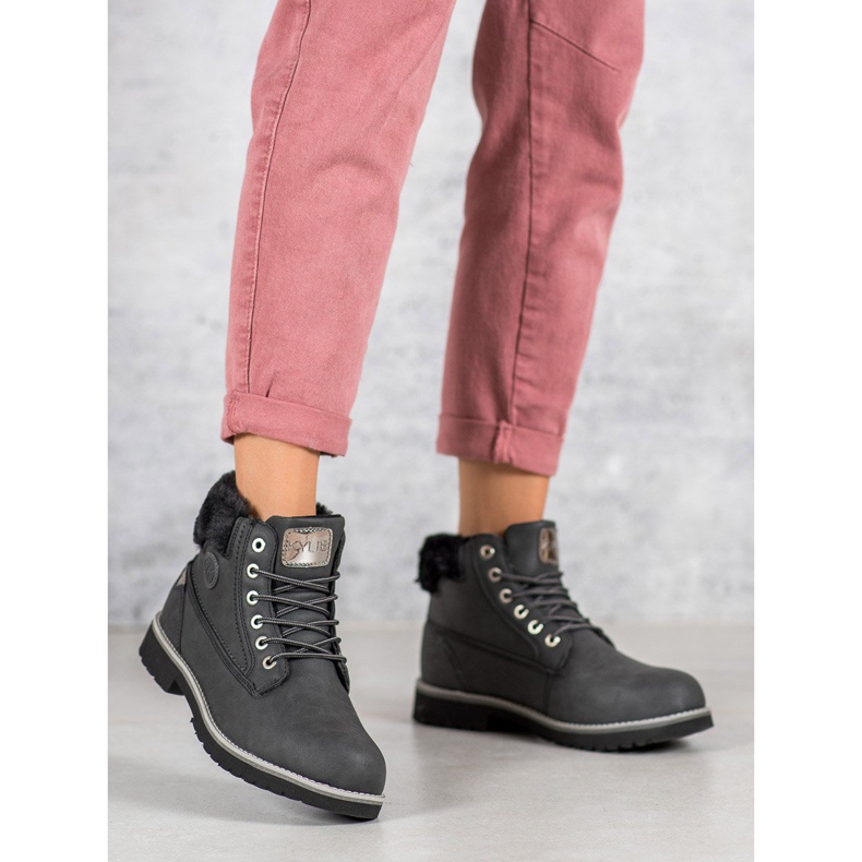 Kylie Dark gray Trappers grey 2