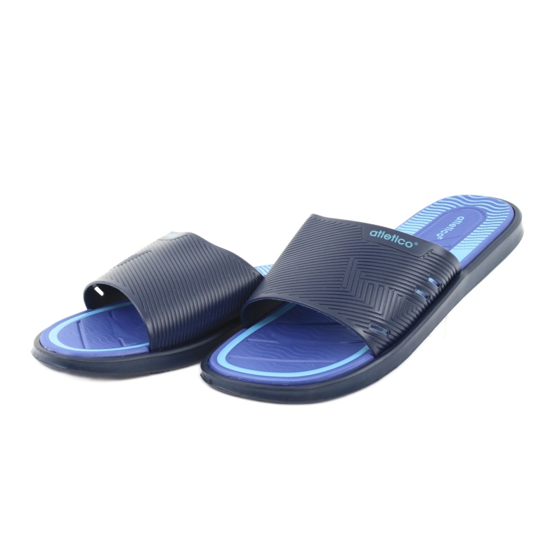Atletico men's navy blue slippers for the pool 3 Atletico men's navy blue slippers for the pool 3