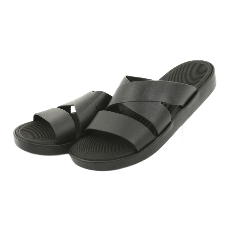 Black Atletico 185 platform slippers 3