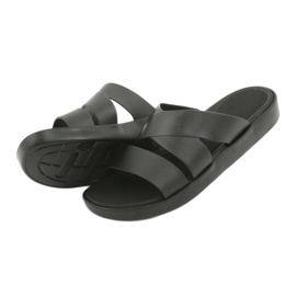 Black Atletico 185 platform slippers 4