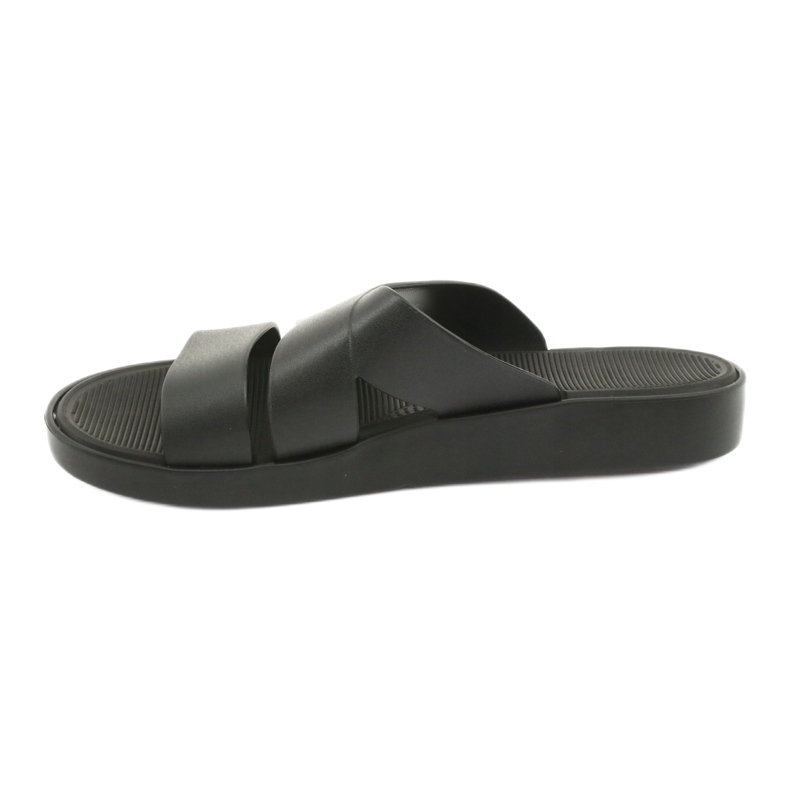 Black Atletico 185 platform slippers 2