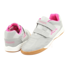 Kappa Kickoff T Jr 260509T 1522 shoes pink grey 4