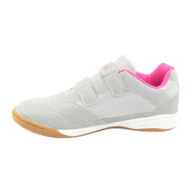 Kappa Kickoff T Jr 260509T 1522 shoes pink grey 2