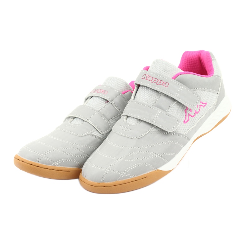 Kappa Kickoff T Jr 260509T 1522 shoes pink grey 3