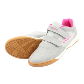 Kappa Kickoff T Jr 260509T 1522 shoes pink grey 5
