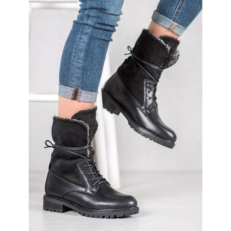 Seastar Boots With A Roll Up Shank black 1