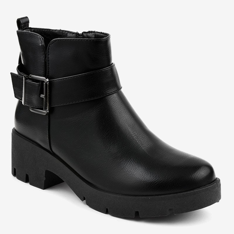 DGLJ-1 black flat boots 1