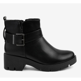 DGLJ-1 black flat boots 2