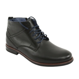 Leather boots on the Nikopol 702 zipper black 1