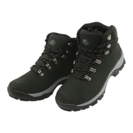 Black Atletico 57089 tied hiking shoes 3 Black Atletico 57089 tied hiking shoes 3