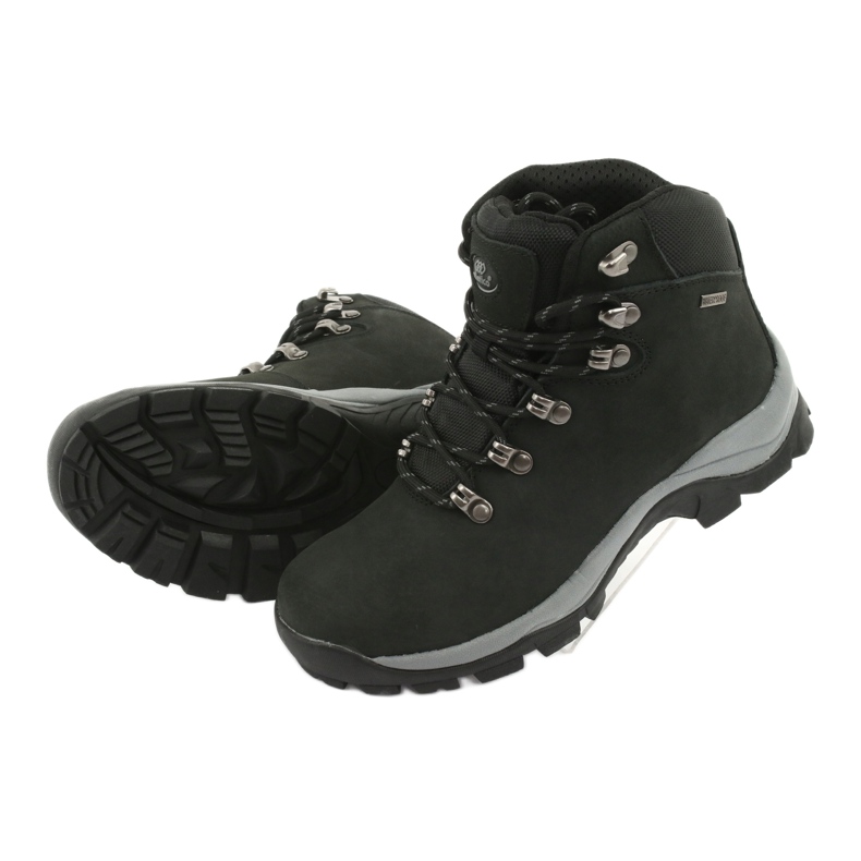 Black Atletico 57089 tied hiking shoes 5 Black Atletico 57089 tied hiking shoes 5