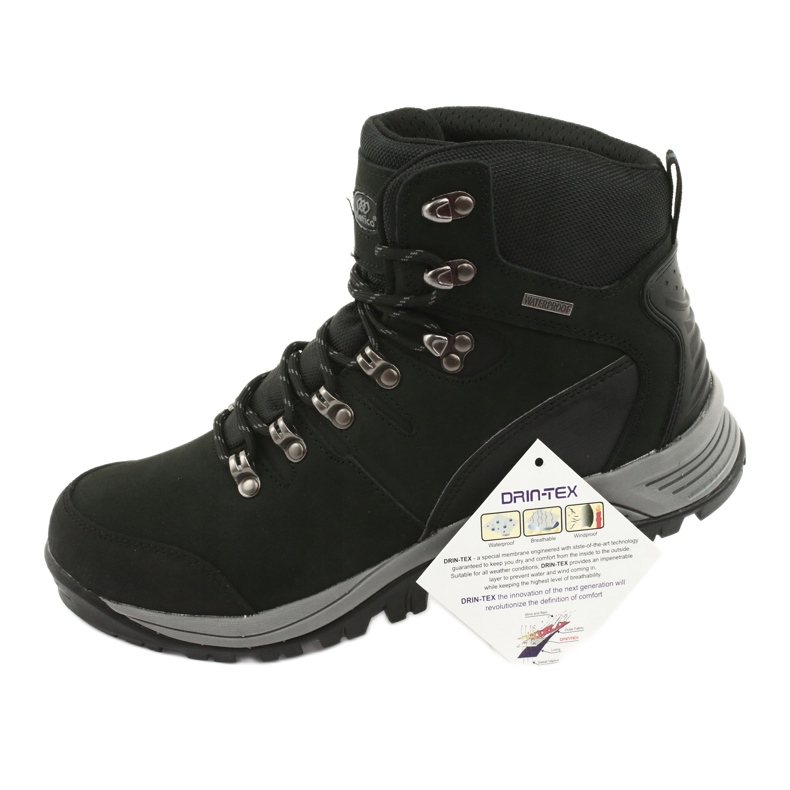 Atletico 66176 black tied hiking shoes 7 Atletico 66176 black tied hiking shoes 7