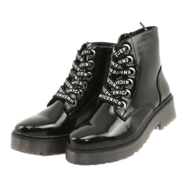 Laced boots Sergio Leone 726 laced black 3