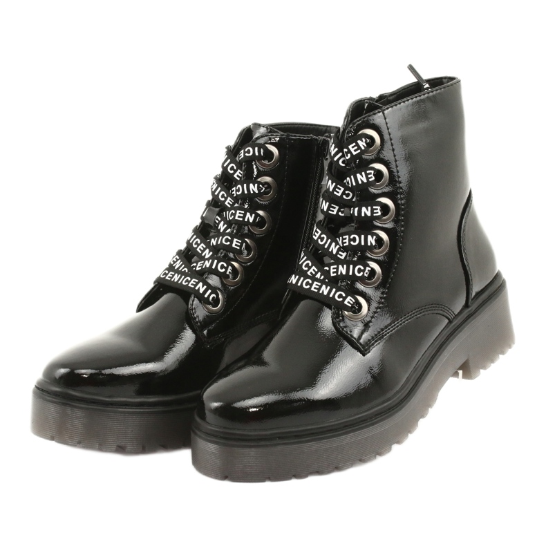 Laced boots Sergio Leone 726 laced black 3