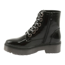 Laced boots Sergio Leone 726 laced black 2