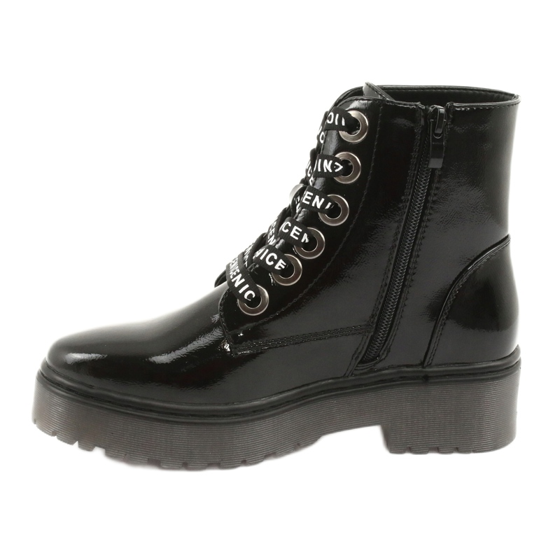 Laced boots Sergio Leone 726 laced black 2