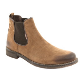 Chelsea boots slip-on boots Badura 4754 brown 1