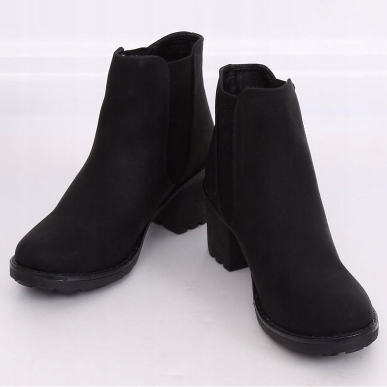 Black Chelsea boots, black L2065 Black 1