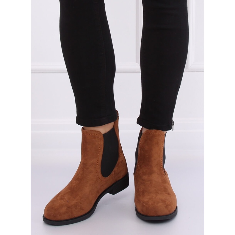 Brown Jodhpur boots B-6856 Camel 2