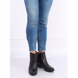 Black Jodhpur boots, black 6391 Black 2