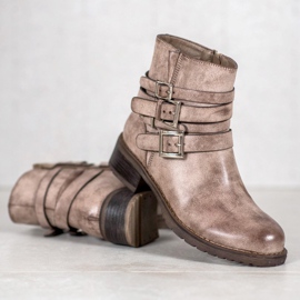 SHELOVET Classic Beige Boots 1