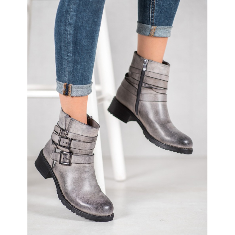 SHELOVET Classic Gray Boots grey 1