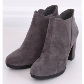 Gray High heels boots H9261 Gris grey 1