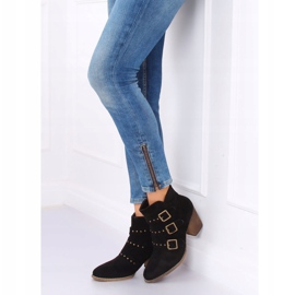 Black cowboy boots L88-162 Black 2 Black cowboy boots L88-162 Black 2