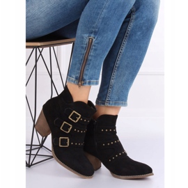 Black cowboy boots L88-162 Black 1 Black cowboy boots L88-162 Black 1