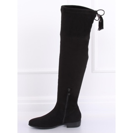 Black over-knee boots 13X993-95 Black 2