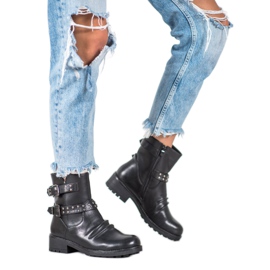 J. Star Fashionable Rock Boots black 2 J. Star Fashionable Rock Boots black 2