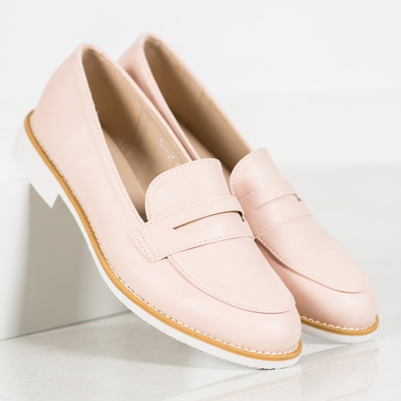 VICES powder loafers pink 1